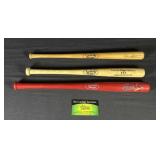 (3) Louisville Slugger Bats - STL Cardinals and