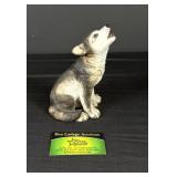 7"  Lenox Grey Wolf Pub Sitting