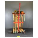 Vintage Croquet Set
