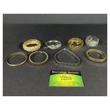8 Vintage Costume Jewelry Bracelets