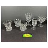 (6) Fostoria Clear Coin Glass