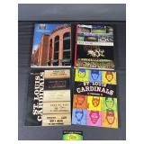 (4) St. Louis Cardinals Yearbooks