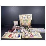 Wooden Paper Dolls by Bethany Farms,