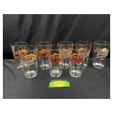 8 Leinenkuhals Beer Glasses