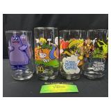 4 Cartoon Glasses 1981 Muppets and more