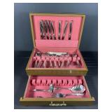 (58) 1847 Rogers Bros. Leilani Pattern Silverplate