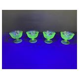 (4) Uranium Green Depression Sherberts Georgian