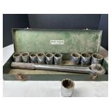 S-K Tools Socket Set with Ratchet