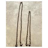 2 chains with hooks - 10