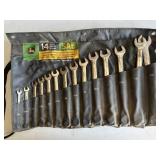 John Deere 14 piece standard wrench set