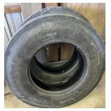 2 Bridgestone R196 11 R 22.5 Tires