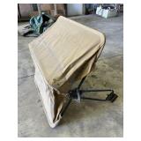 John Deere Canvas Tractor Sunshade w/ Frame