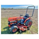 Kubota B7100 HST 4WD Diesel Tractor w/ Belly Mower