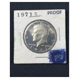 1971 Proof Kennedy Half Dollar Silver