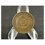 1864 2 Cent Piece