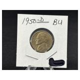 1950-D Key Date Nickel