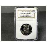2001-S Kennedy Half NGC PF69 Ultra Cameo