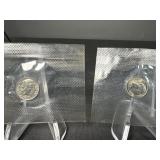 (2) UNC. 1996-W in Cellophane Key Date