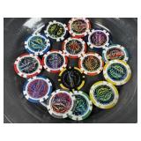 (15) Advertising Poker chips