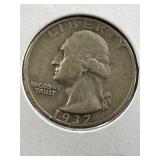 1937-S Washington Quarter