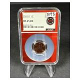 2025-D Lincoln Cent NGC MS65 Red