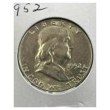 1952 Franklin Half Dollar