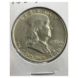 1950-D Franklin Half Dollar