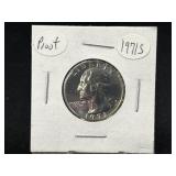 1971S Proof Washington Silver Quarter