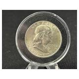 1950-O Franklin Silver Half Dollar