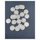 (20) Full Date Buffalo Nickels