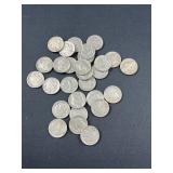 (20) Full Date Buffalo Nickels