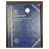 Lincoln Cent Book 1941-1974 Not Complete