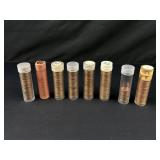 Lincoln Memorial Cents 7 1/3 rolls