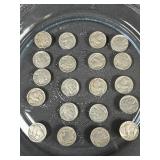 (20) Full Date Buffalo Nickels