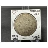 1921-S Morgan Dollar