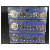 (3) 1967 Special Mint Sets