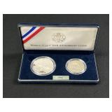 WWII 50th Anniversary Coins Proof Clad Vday