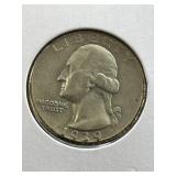 1939-D Washington Quarter