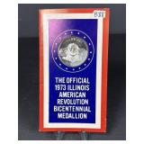 1973 Illinois American Revolution Medallion