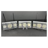 (3) 1976 3 Coin 40% Silver Mint Sets
