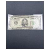 Series 1934 Star Notes 5 Dollar Note