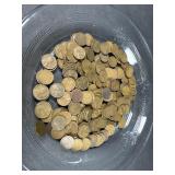 (200) "S" Mint Wheat Cents