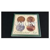 United States One Cent Collector Set 4 coins