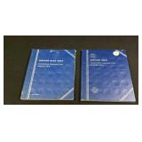 2 Lincoln Cent Books 137 Coins not complete