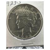 1923-S Peace Dollar