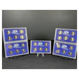 (2) 2003 (2) 2004 (1) 2005 Proof Clad Quarters