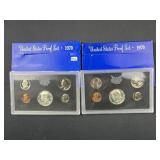 (2) 1970 Proof Sets