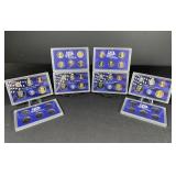 (3) 2001 & (1) 2002 Proof Sets