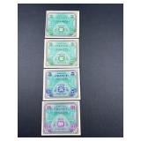 WWII Allied Military Money Used in France