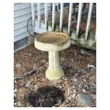 Concrete Birdbath